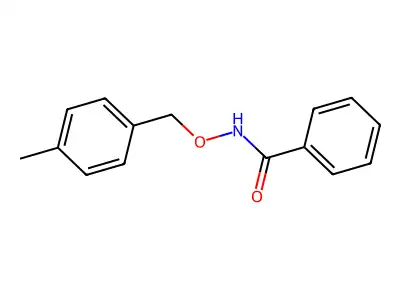 N-[(4-methylphenyl)methoxy]benzamide structure
