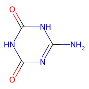 三聚氰酸一酰胺 structure