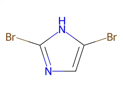 2,4,5-Tribromo-1-methyl-1H-imidazole structure