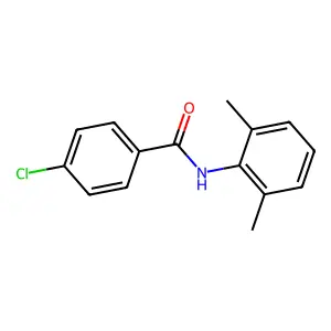 4-Chloro-2',6'-dimethylbenzanilide structure