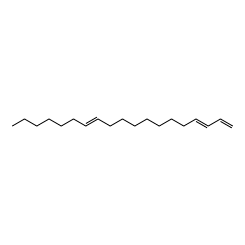 1,3,12-Nonadecatriene structure