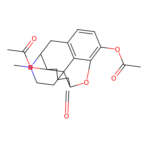 3,14-二乙酰氧基吗啡酮 structure