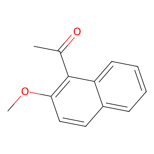 2'-Methoxy-1'-acetonaphthone structure