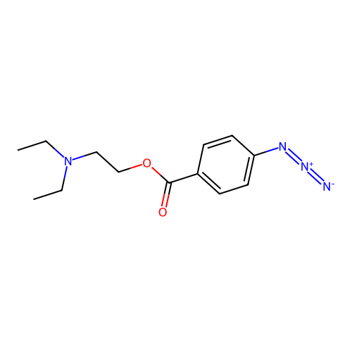 Procaine azide structure