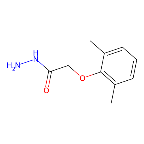 2-(2,6-Dimethylphenoxy)acetohydrazide structure