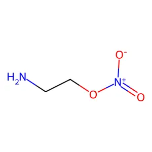 氨乙基硝酸盐 structure