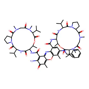 7-(Benzylamino)actinomycin D structure
