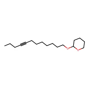 2H-Pyran, 2-(8-dodecyn-1-yloxy)tetrahydro- structure