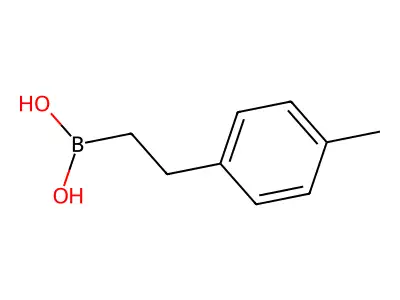 2-(4-Methylphenyl)ethyl boronic acid structure