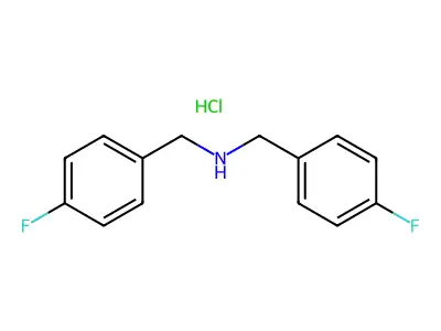 Bis(4-fluorobenzyl)amine structure