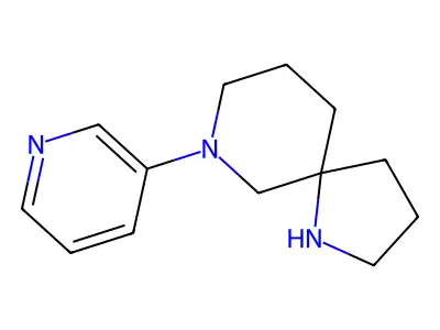 1,7-Diazaspiro[4.5]decane, 7-(3-pyridinyl)- structure