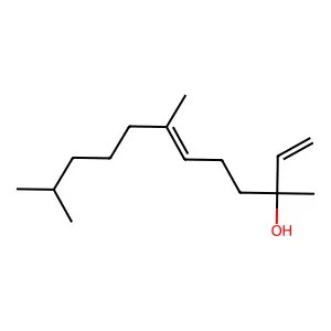 3,7,11-Trimethyl-1,6-dodecadien-3-ol structure
