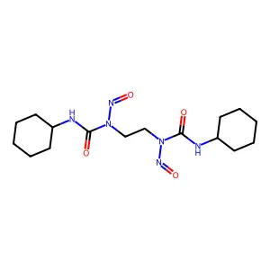 Urea, 1,1'-ethylenebis(3-cyclohexyl-1-nitroso- structure