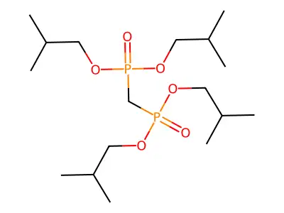 Tetraisobutyl methylenediphosphonate structure