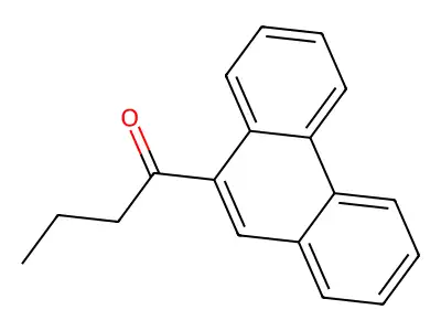 1-Butanone, 1-(9-phenanthrenyl)- structure
