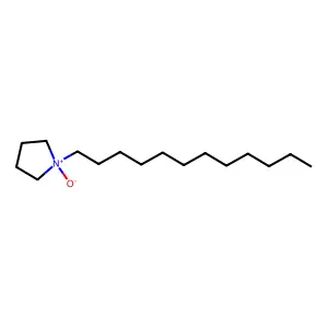 1-Dodecyl-1-oxo-1lambda~5~-pyrrolidine structure
