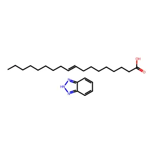 2H-benzotriazole;octadec-9-enoic acid structure