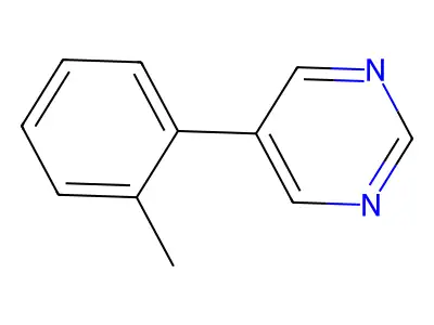 5-(2-Methylphenyl)pyrimidine structure