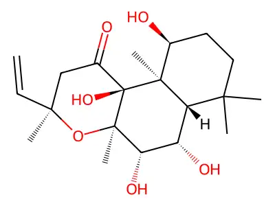 7-去乙酰毛喉素 structure