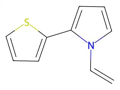 1H-Pyrrole, 1-ethenyl-2-(2-thienyl)- structure