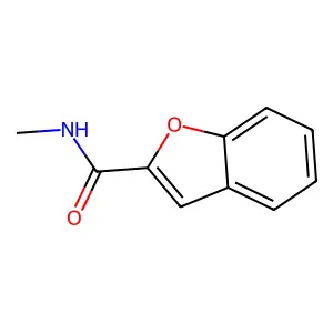 2-Benzofurancarboxamide, N-methyl- structure