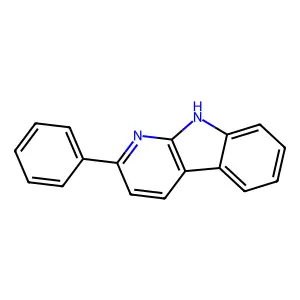 2-Phenyl-9H-pyrido[2,3-b]indole structure