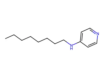 N-Octylpyridin-4-amine structure