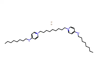 1,1'-(Nonane-1,9-diyl)bis(N-octylpyridin-4(1H)-imine)--hydrogen bromide (1/2) structure