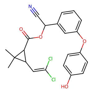 Hydroxy-cypermethrin structure