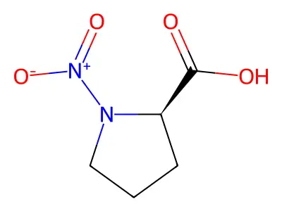 1-Nitroproline structure