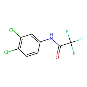 Acetamide, N-(3,4-dichlorophenyl)-2,2,2-trifluor structure