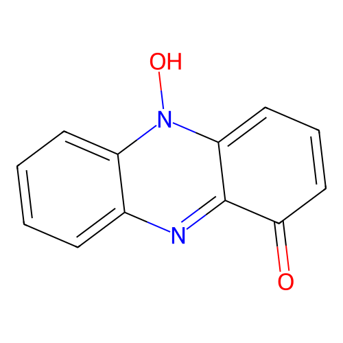5-Hydroxyphenazin-1-one structure