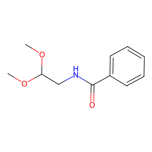 N-(2,2-dimethoxyethyl)benzamide structure