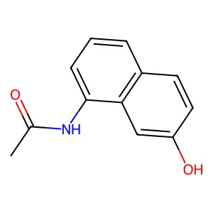 1-Acetamido-7-naphthol structure