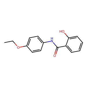 N-(4-乙氧基苯基)-2-羟基苯甲酰胺 structure