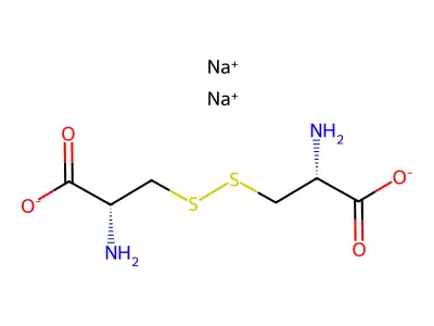 Disodium L-cystinate structure