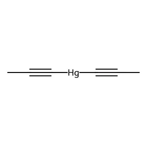 Mercury, bis(propyn-1-yl)- structure