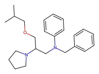 苄普地尔 structure