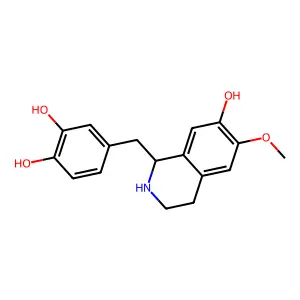 6-O-Methylnorlaudanosoline structure