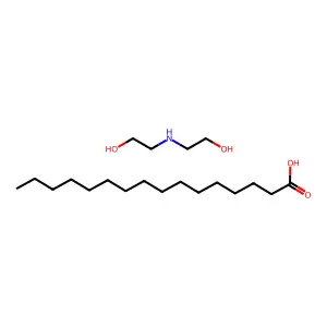 Diethanolamine palmitate structure
