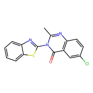 3-(1,3-Benzothiazol-2-yl)-6-chloro-2-methylquinazolin-4(3H)-one structure