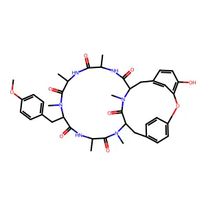 Deoxybouvardin structure