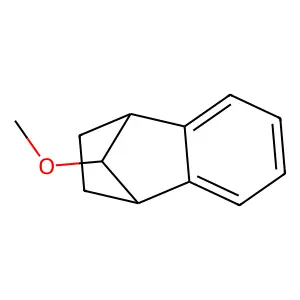 1,4-Methanonaphthalene,1,2,3,4-tetrahydro-9-methoxy-stereoisomer structure