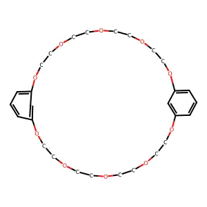 bis(m-phenylene)-32-crown-10 structure