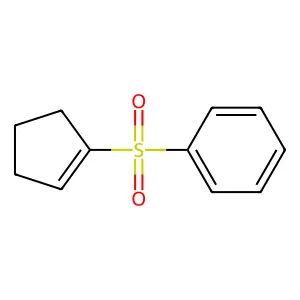 (1-Cyclopenten-1-ylsulfonyl)benzene structure