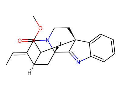 Strictamine structure