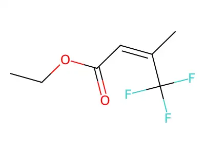 Ethyl 3-(trifluoromethyl)crotonate structure
