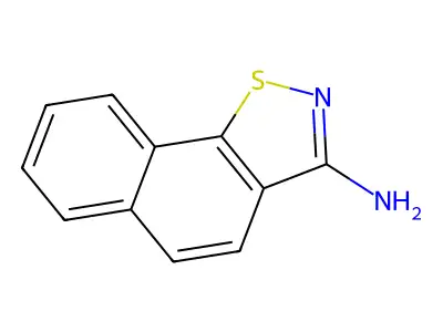 Naphth[2,1-d]isothiazol-3-amine structure