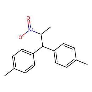 1-Methyl-4-(1-(4-methylphenyl)-2-nitropropyl)benzene structure