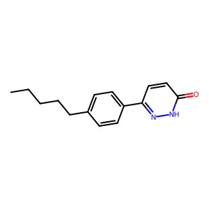 6-(4-Pentylphenyl)pyridazin-3-ol structure